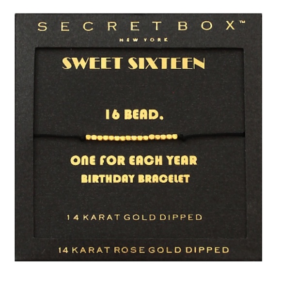 14 KT Sweet Sixteen Bracelet - Picture 1 of 1